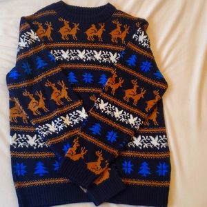 Happy Moose Ugly Sweater